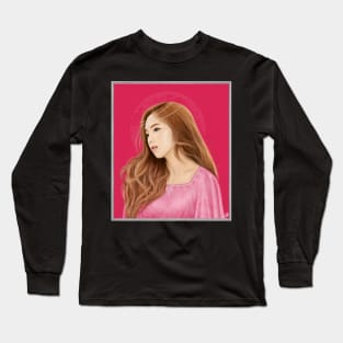 Taeyeon - Pink Princess Long Sleeve T-Shirt
